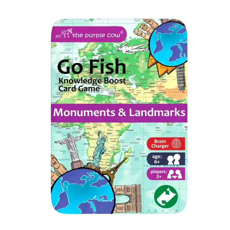 Juego De Cartas Cuartetos Monumentos Y Lugares De Interes