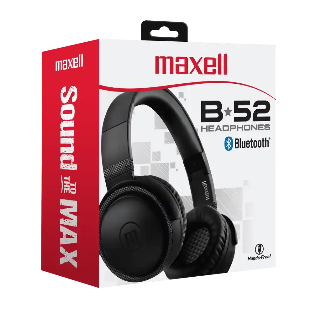 Maxell Audifonos De Diadema Bluetoothhp-Bt-B52