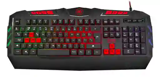 Teclado Gaming Iluminado Rgb Maxell Samurai Series