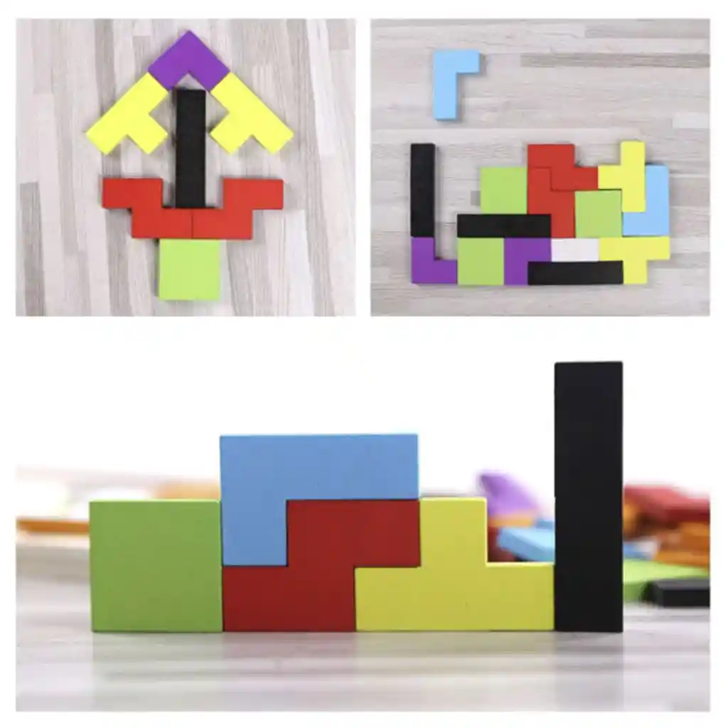 Puzzle Rompecabezas De Madera 3D