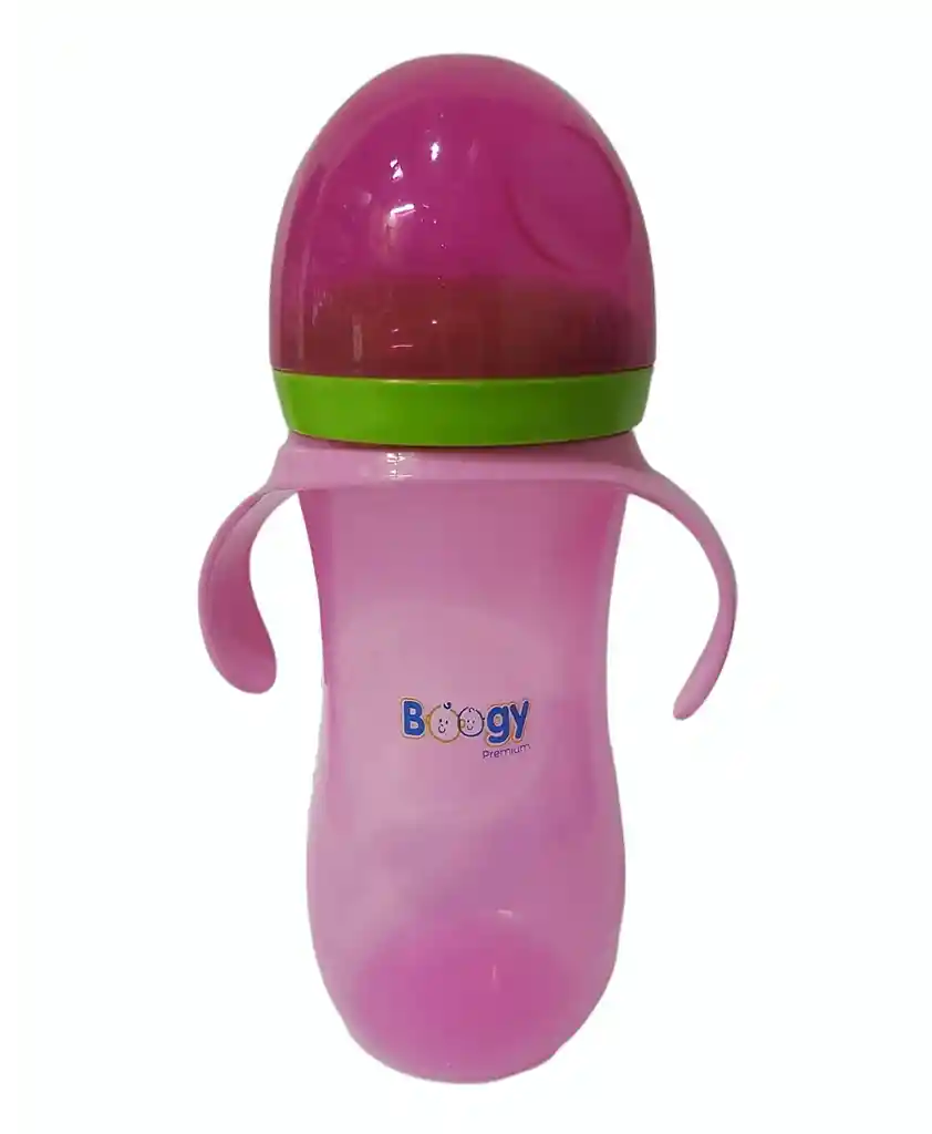 Vaso Anti Goteo Tetero Asas 12 Onzas Bebe Biberón Chupo Jugo Niña Violeta Ref Boogy 20241