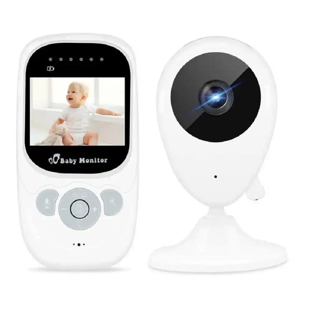 Babycam Monitor De Bebé Inalámbrico Visión Nocturna 2x Zoom