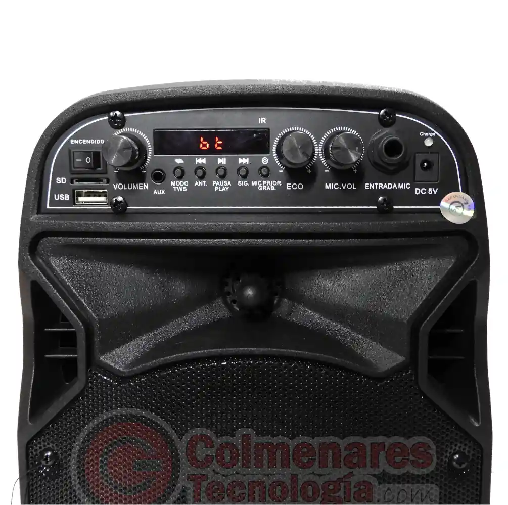 Cabina De Sonido Profesional Recargable Bt Sonivox Vs-ss1862