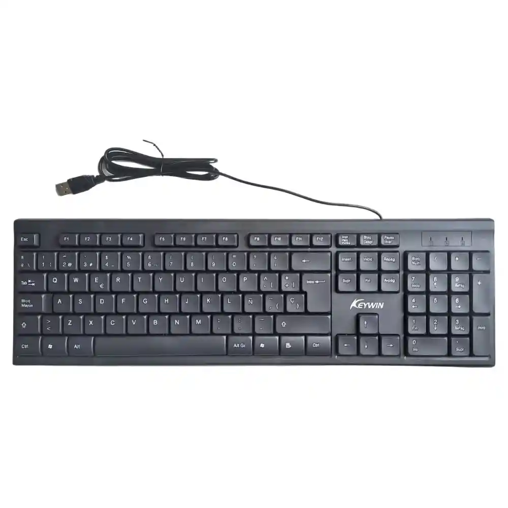 Teclado Conexión Usb Keywin Tec-02 (5785)