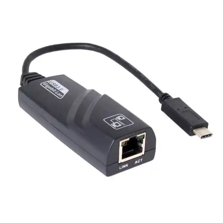 Adaptador Tipo C Usb 3.0 A Rj45 Ethernet Gigabit 10/100/1000