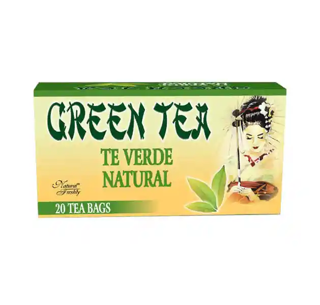 Té Verde Chino Natural 20 Bolsitas