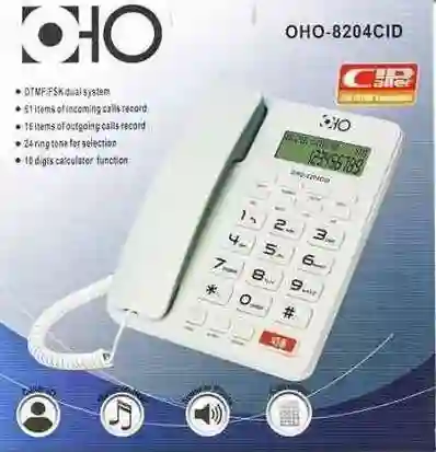 Teléfono Identificador Oho-809cid