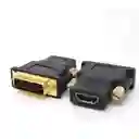 Adaptador Convertidor Dvi-i Dual Link 24 + 5 Macho A Hdmi