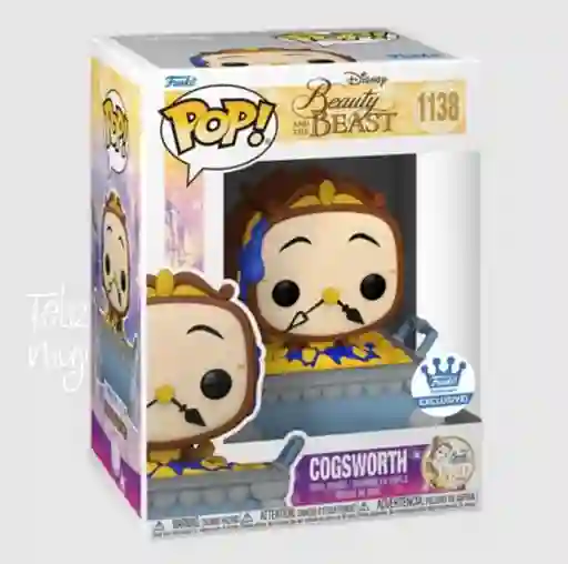 Funko Pop Cogsworth Beauty And The Beast 1138 Funko Shop
