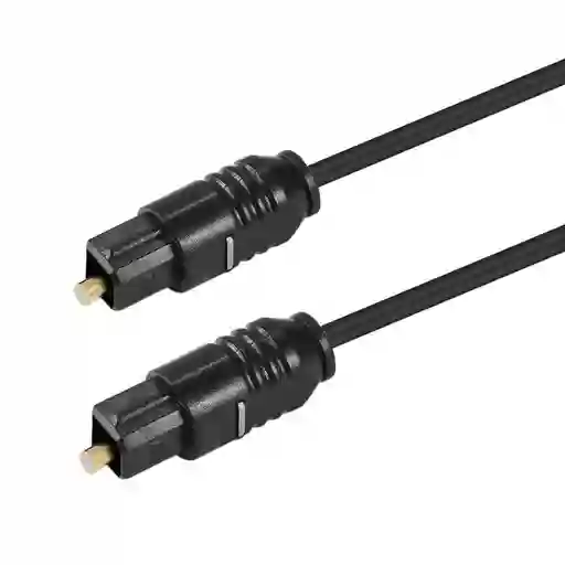 Cable De Audio Digital Óptico 1.0 Metros Fibra Toslink