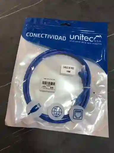 Cable De Red 1mt Unitec