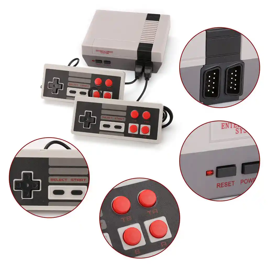 Mini Consola De Juegos Retro Av 620 Juegos Incorporados