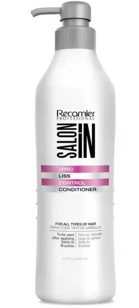 Acondicionador Liss Control Recamier 1000 Ml