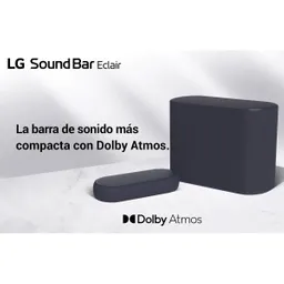 Barra De Sonido Lg Eclaire Qp5 Negro Ai Sound Pro