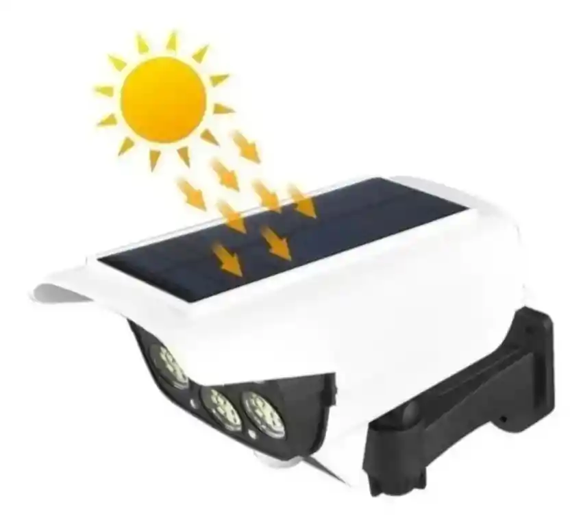 Lampara Solar Con Sensor De Movimiento Con Control Original