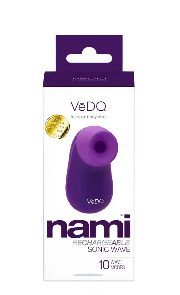 Estimulador Sónico Nami Vedo Púrpura