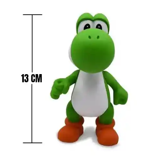 Figura Yoshi Mario Bros Juguete Pvc Figura De Acción.