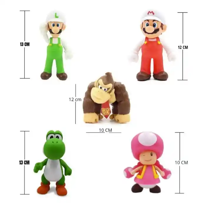 Figuras Mario Bros-donkey Kong Juguete Pvc Figura De Acción.