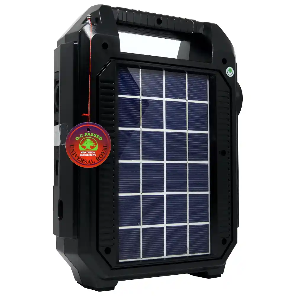 Super Radio Multifuncional Bt 3 Bandas Kit Solar Iu-r5215bts