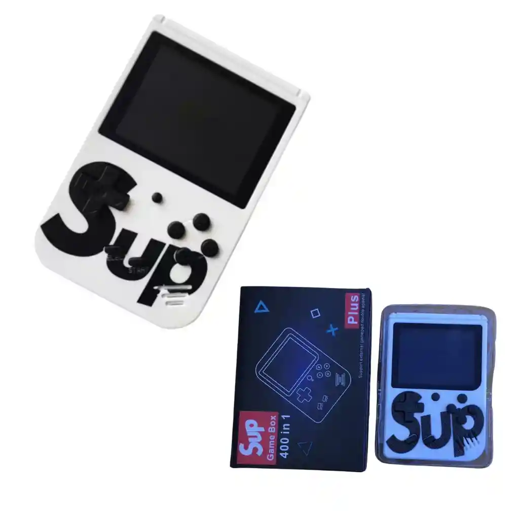 Consola Portatil De Juego Sup Game Box 400 En 1