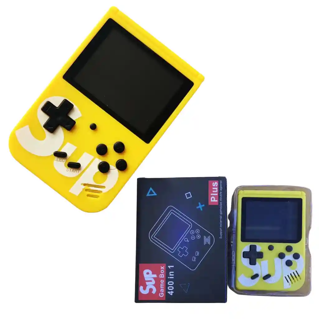 Consola Portatil De Juego Sup Game Box 400 En 1