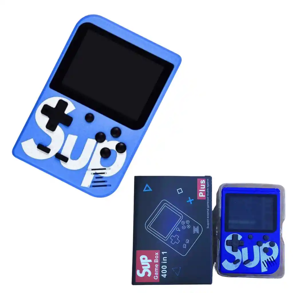Consola Portatil De Juego Sup Game Box 400 En 1