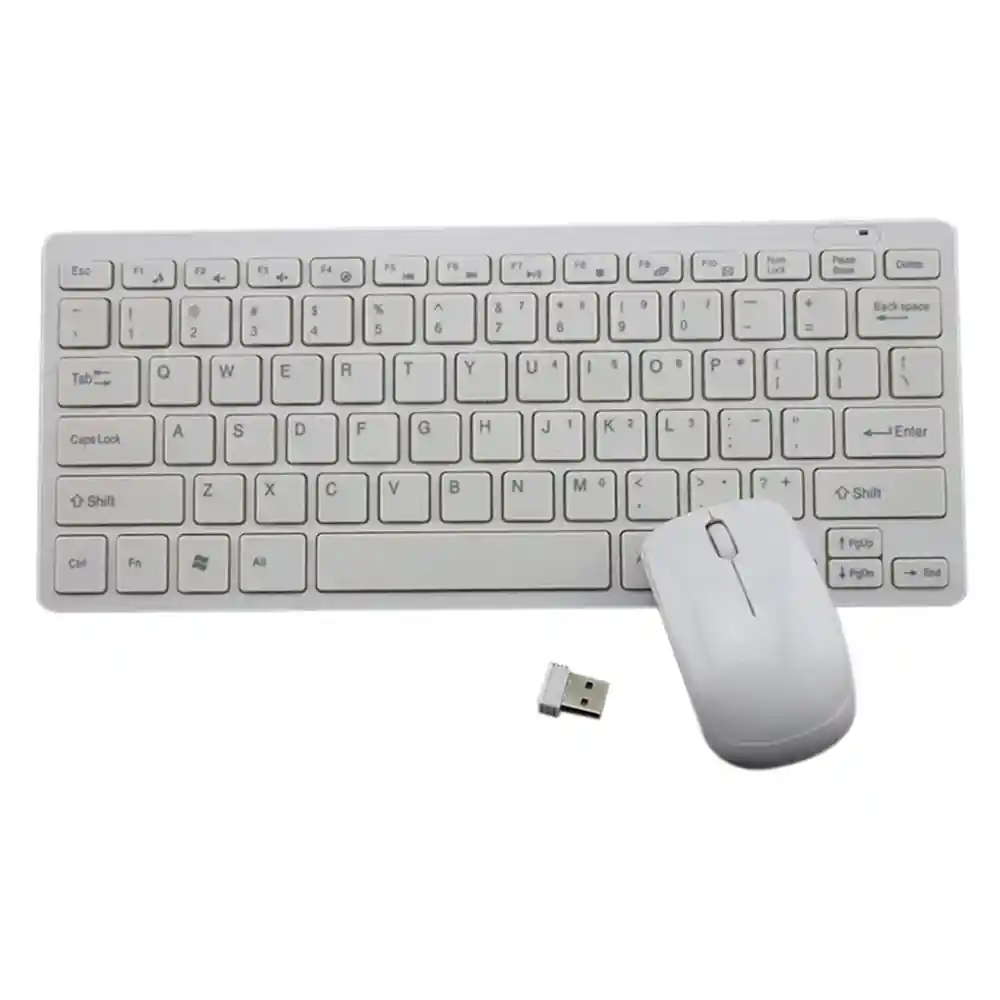 Mini Teclado + Mause Inalambrico Combo Impermeable Usb K-03