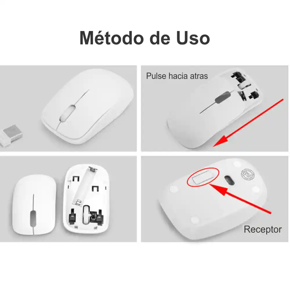 Mini Teclado + Mause Inalambrico Combo Impermeable Usb K-03