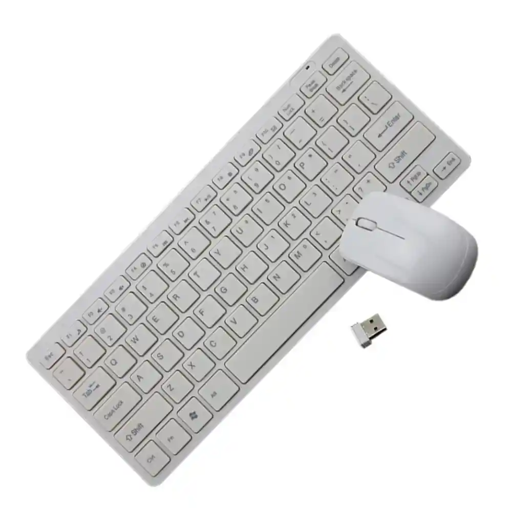 Mini Teclado + Mause Inalambrico Combo Impermeable Usb K-03