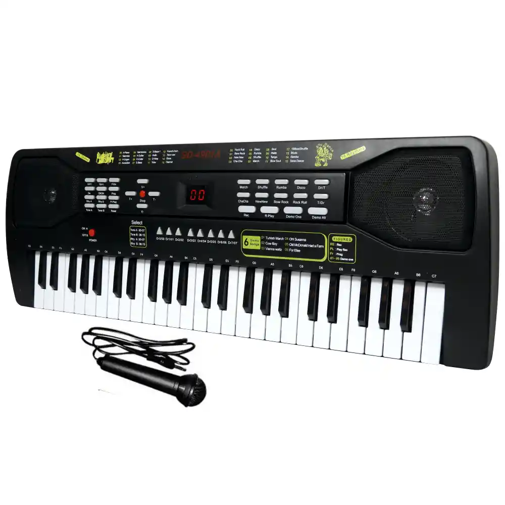 Organeta Teclado Piano Electronico Niños Sd-4901a 49 Teclas