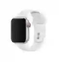 Pulso Deportivo En Silicona Apple Watch 38mm, 40mm, 41mm - Blanco