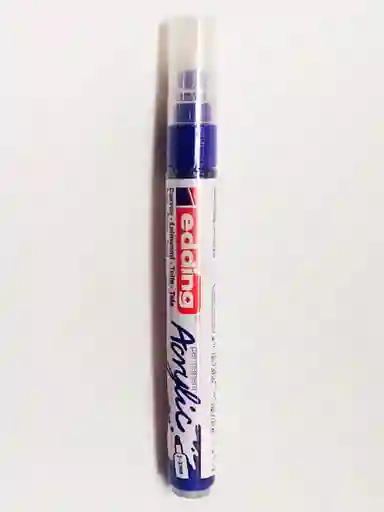 Edding Marcador Acrilico Azul Rey 5100 De Trazo Medio