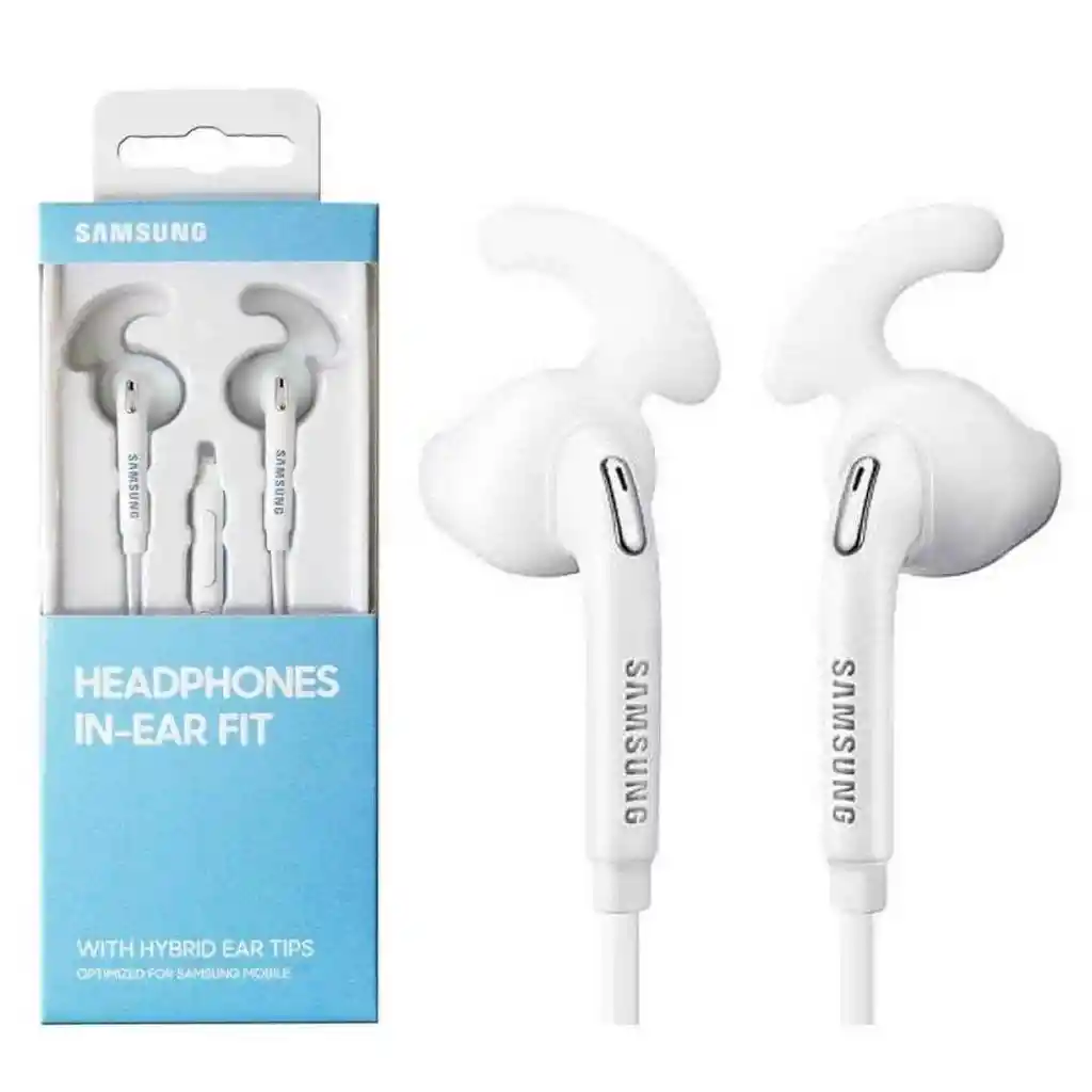 Samsung Audifonosin Ear Fit Eg920b S6 S7 Manos Libres - Blanco