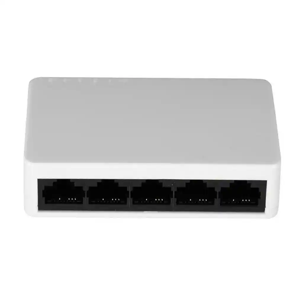 Switche De Red Lan 5 Puertos Base 100