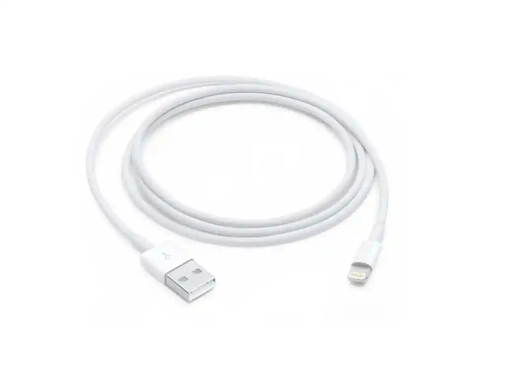 Cable Original Apple Usb A Conector Lightning De 1 Metro