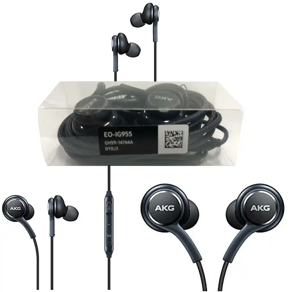 Samsung Audifonos Originalesakg Con Conector De 3.5mm 100% Originales Garantia - Negro