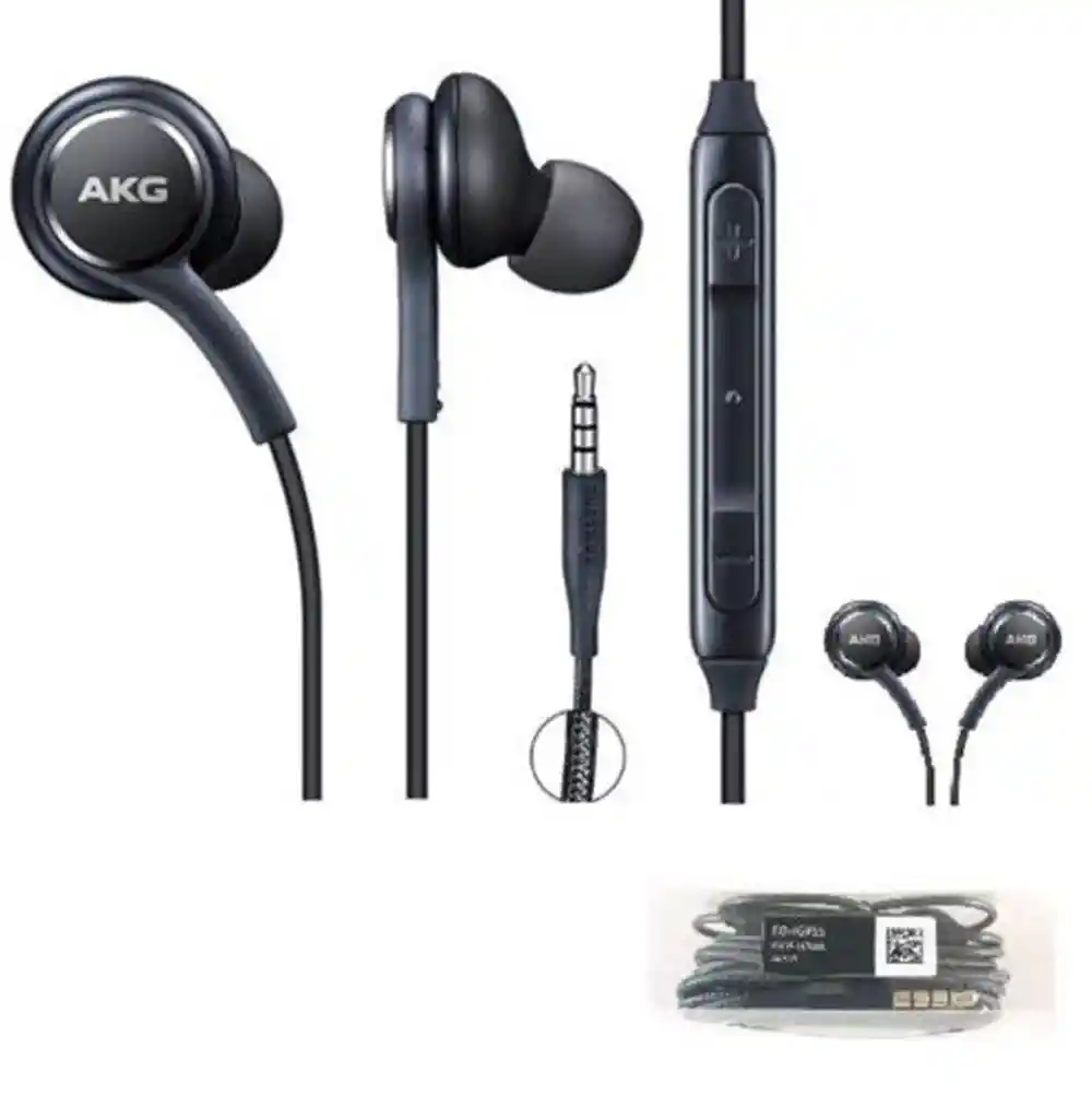 Samsung Audifonos Originalesakg Con Conector De 3.5mm 100% Originales Garantia - Negro