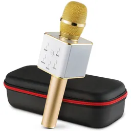 Micrófono Karaoke Q7 Parlante Inalambrico Bluetooth Sd