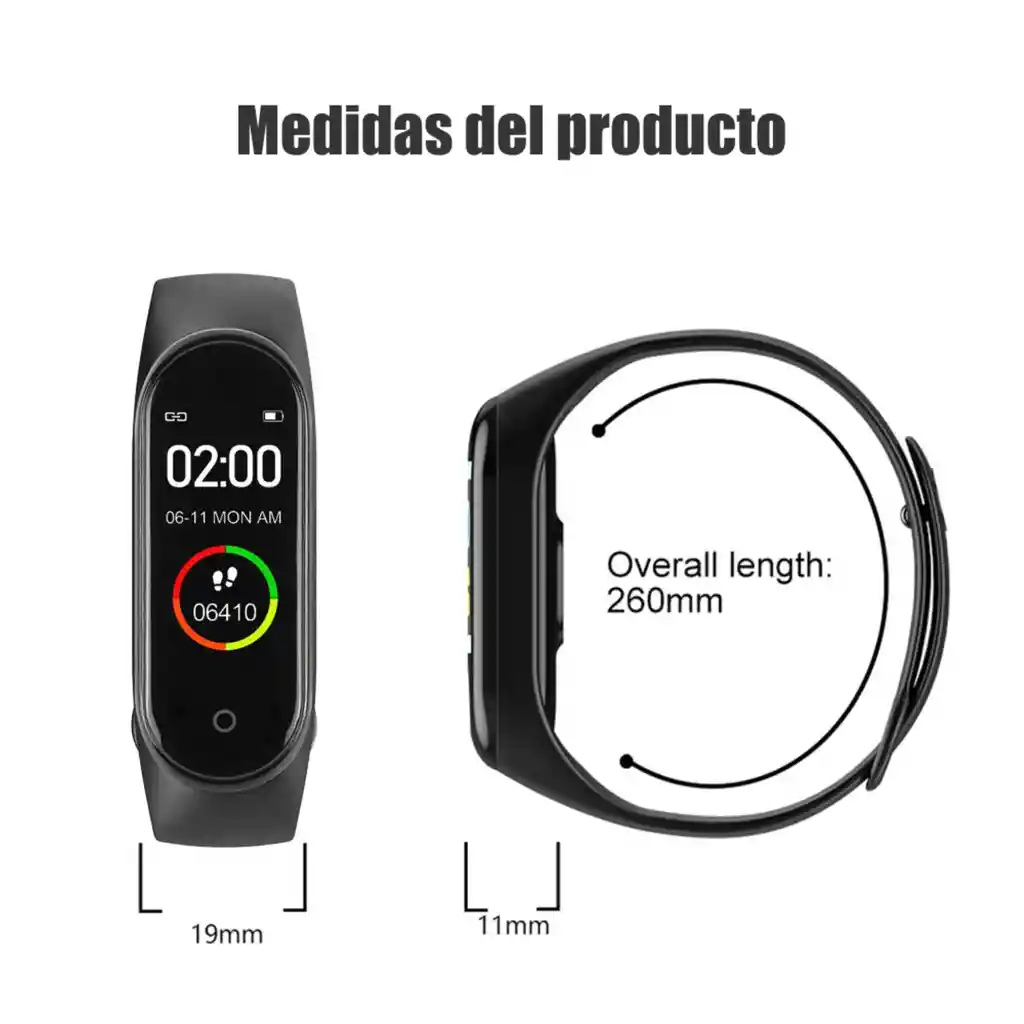 Smart Bracelet Reloj Inteligente M5 Bluetooth Sport Monitor