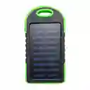 Power Bank Solar Batería Externa Portátil 12.000mah Luz Led