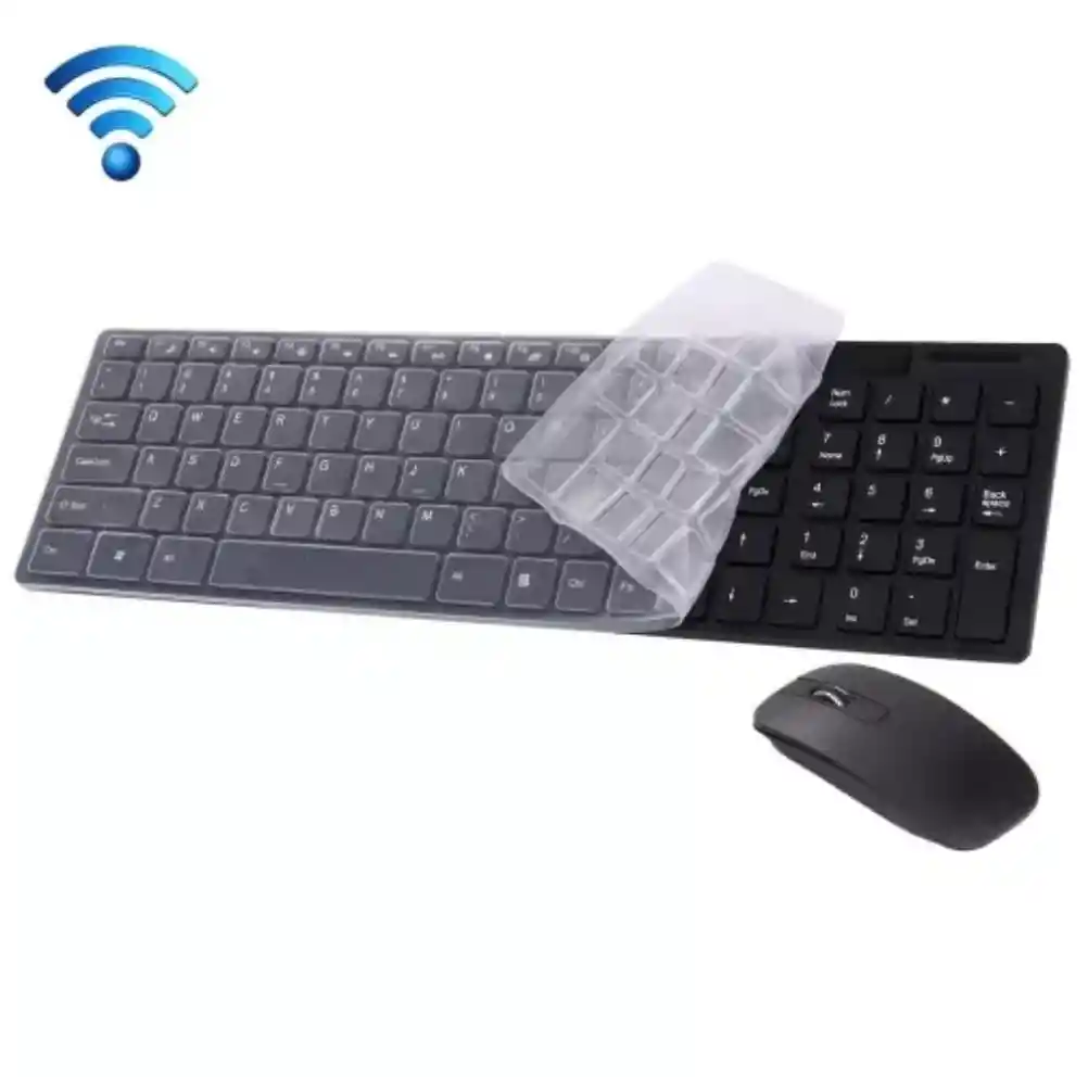 Combo Teclado Numérico Y Mouse Óptico K-06 Inalámbrico Usb