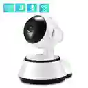 Cámara De Seguridad Inteligente Wifi 720p Robotica V380 Q6