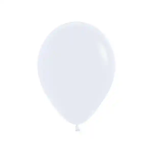 Paquete De Bombas / Globos Blanco Fashion X 12 Und