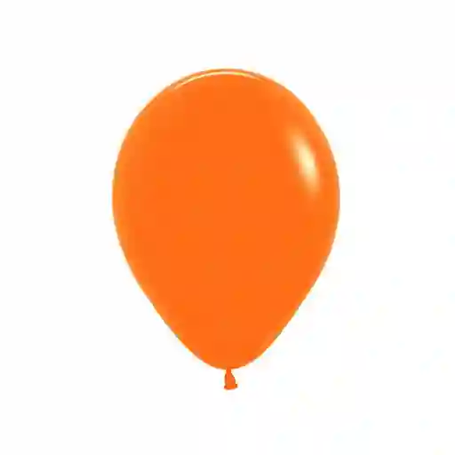 Paquete De Bombas / Globos Naranja Fashion X 12 Und