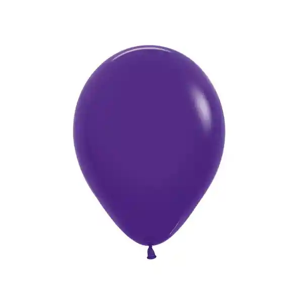 Paquete De Bombas / Globos Morado Fashion X 12 Und