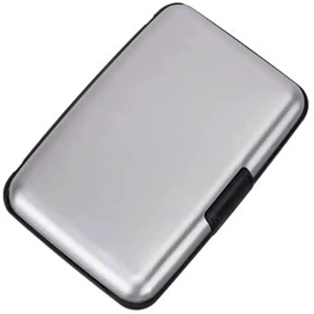 Billetera Protege Tarjetas Y Documentos Security Credit Card Wallet Gris (3358)