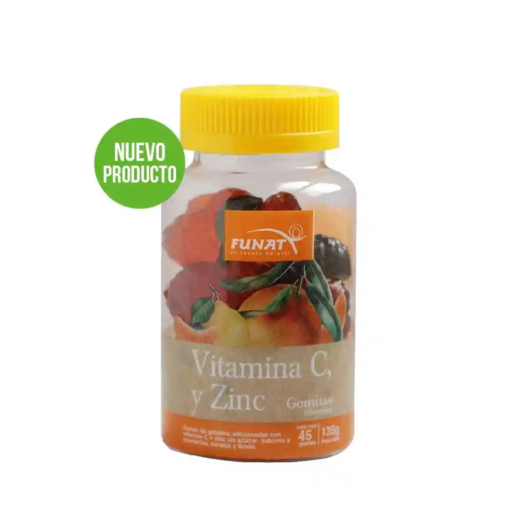 Gomitas Con Vitamina C + Zinc