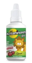 Laproff Acetaminofen Gotas 30 Ml Sol Oral Cereza Ninos