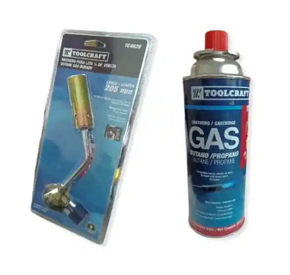 Soplete 1/4 Vuelta Con Cartucho