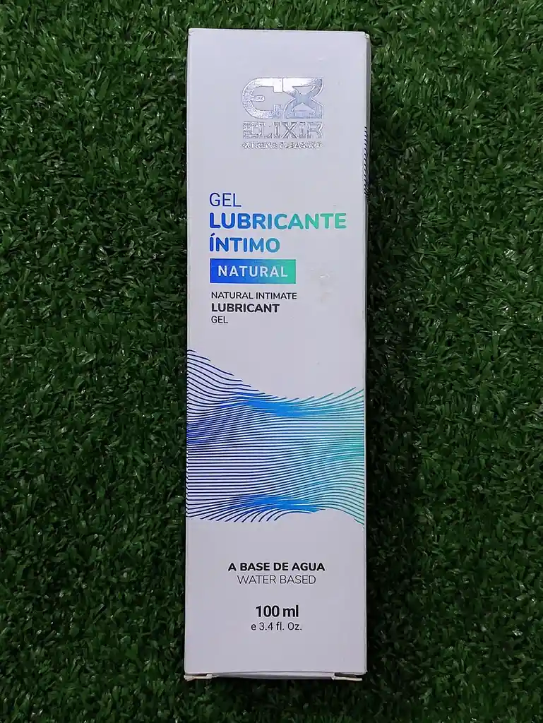 Gel Lubricante Intimo | Natural | A Base De Agua | 100ml | Aroma Neutro | Elixir